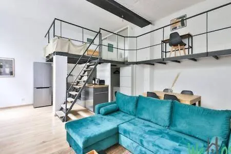 Wehost - Loft Design Au Coeur Du Marais - 4 Voyageurs * Parigi